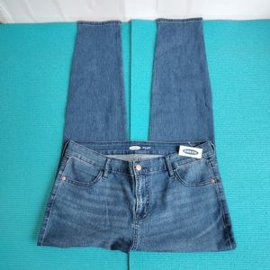 Old Navy Womens Super Skinny Mid Rise Jeans 14